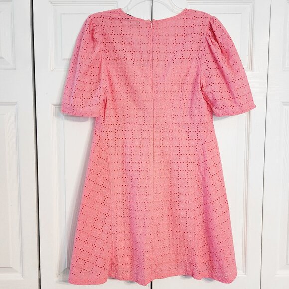 English Factory Broderie Lace Eyelet Dress - Picture 4 of 6